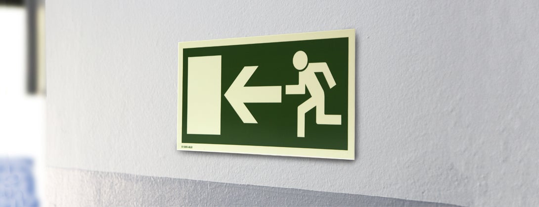 Utrymningsskyltar