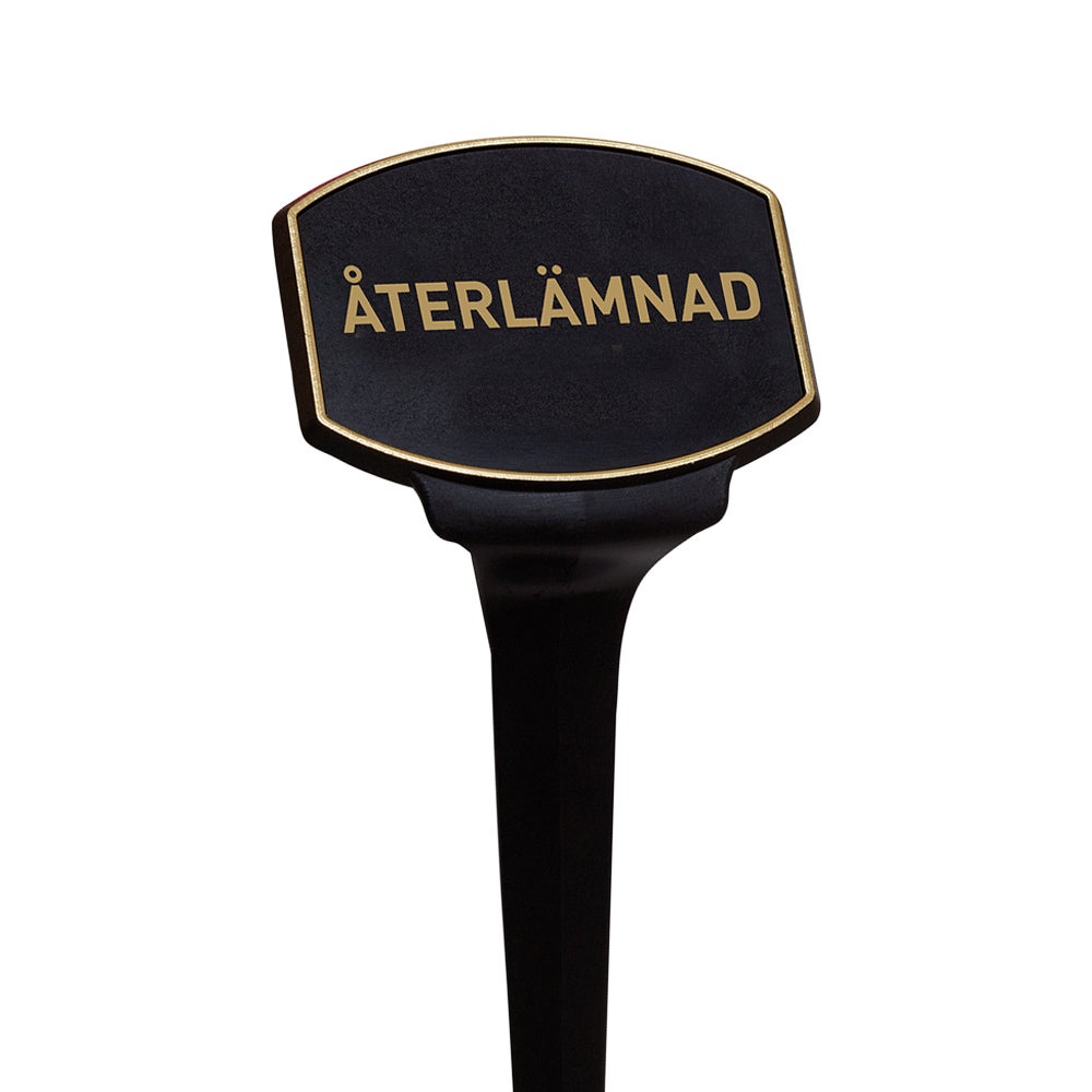 Skylt Classic – "Återlämnad"
