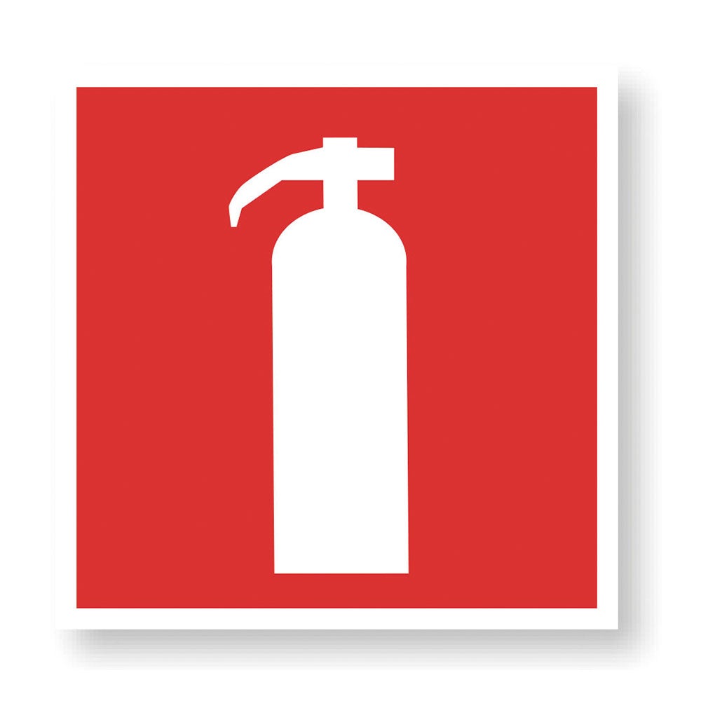 Handbrandsläckare 200x200 mm – Plast