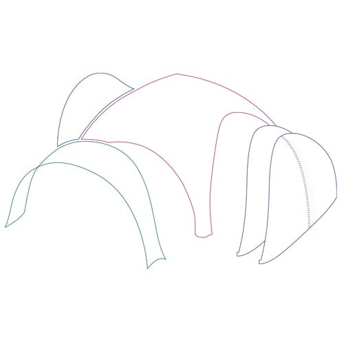 Tältvägg 500x500 cm