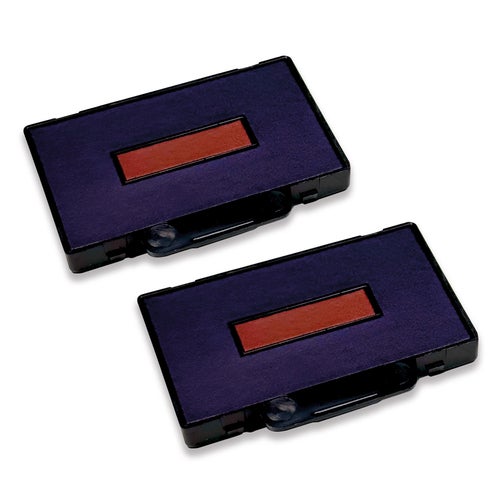 Dynkassett Trodat 6/56 Röd/Blå 2-pack