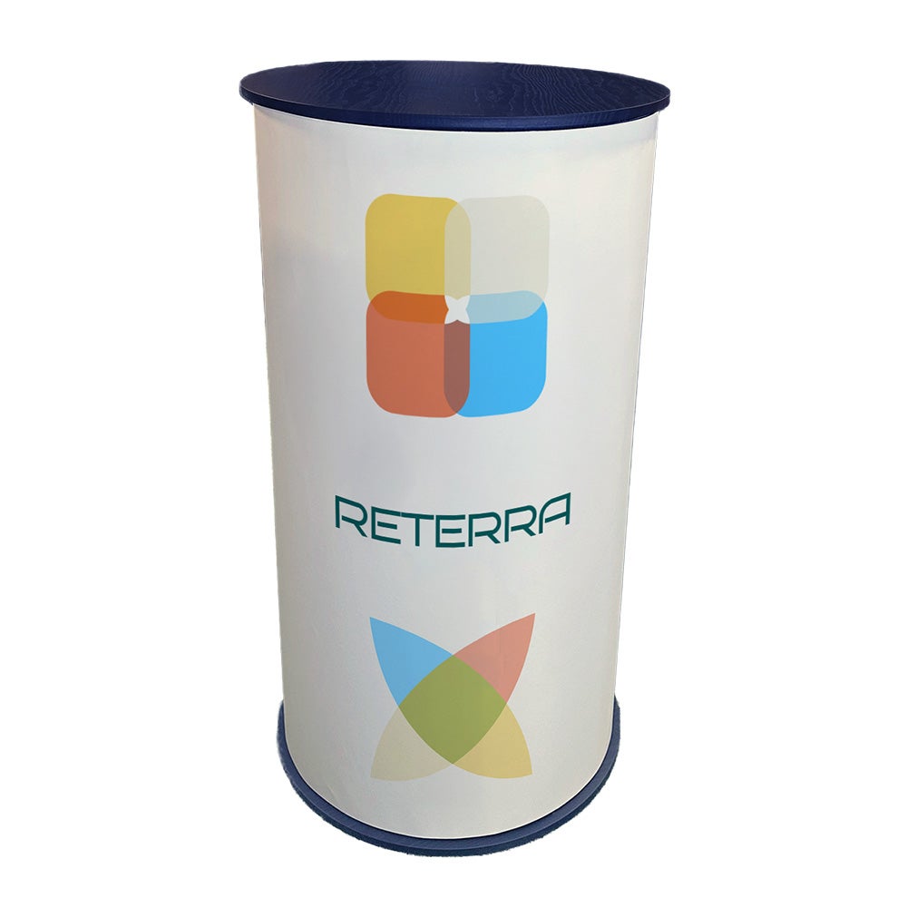 Podie inkl våd i rolltex, 90x149 cm