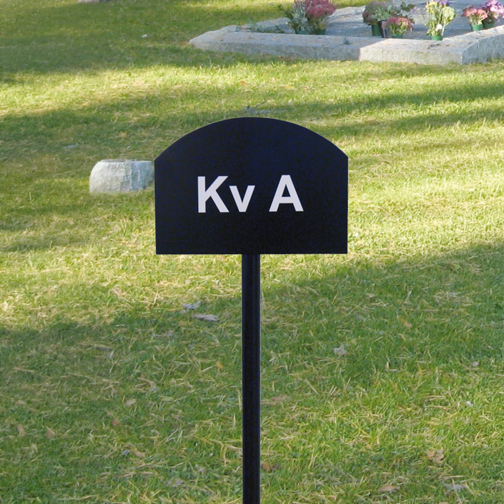 Kvartersskylt 300x210 mm – Standard