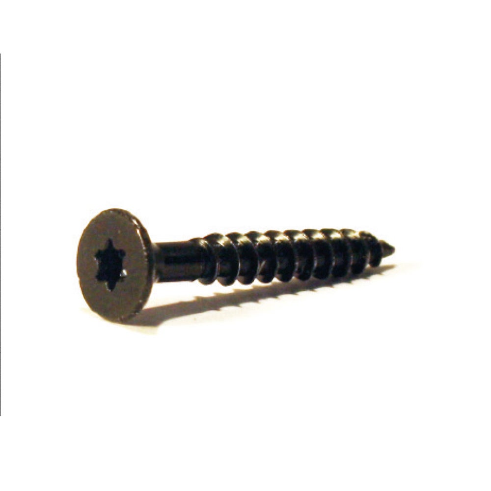 Träskruv 3,5x25 mm – Torx, Mörk Rostfri