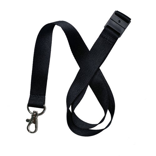 Logoband otryckta, Svart