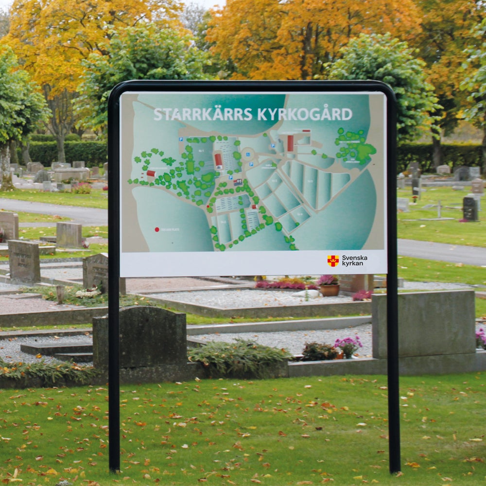 Skyltbåge 1500x1000 mm – Inkl. tryck