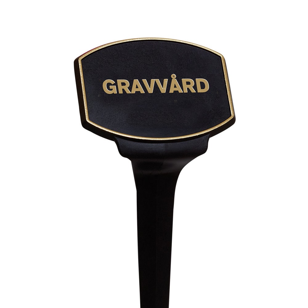 Skylt Classic – "Gravvård"