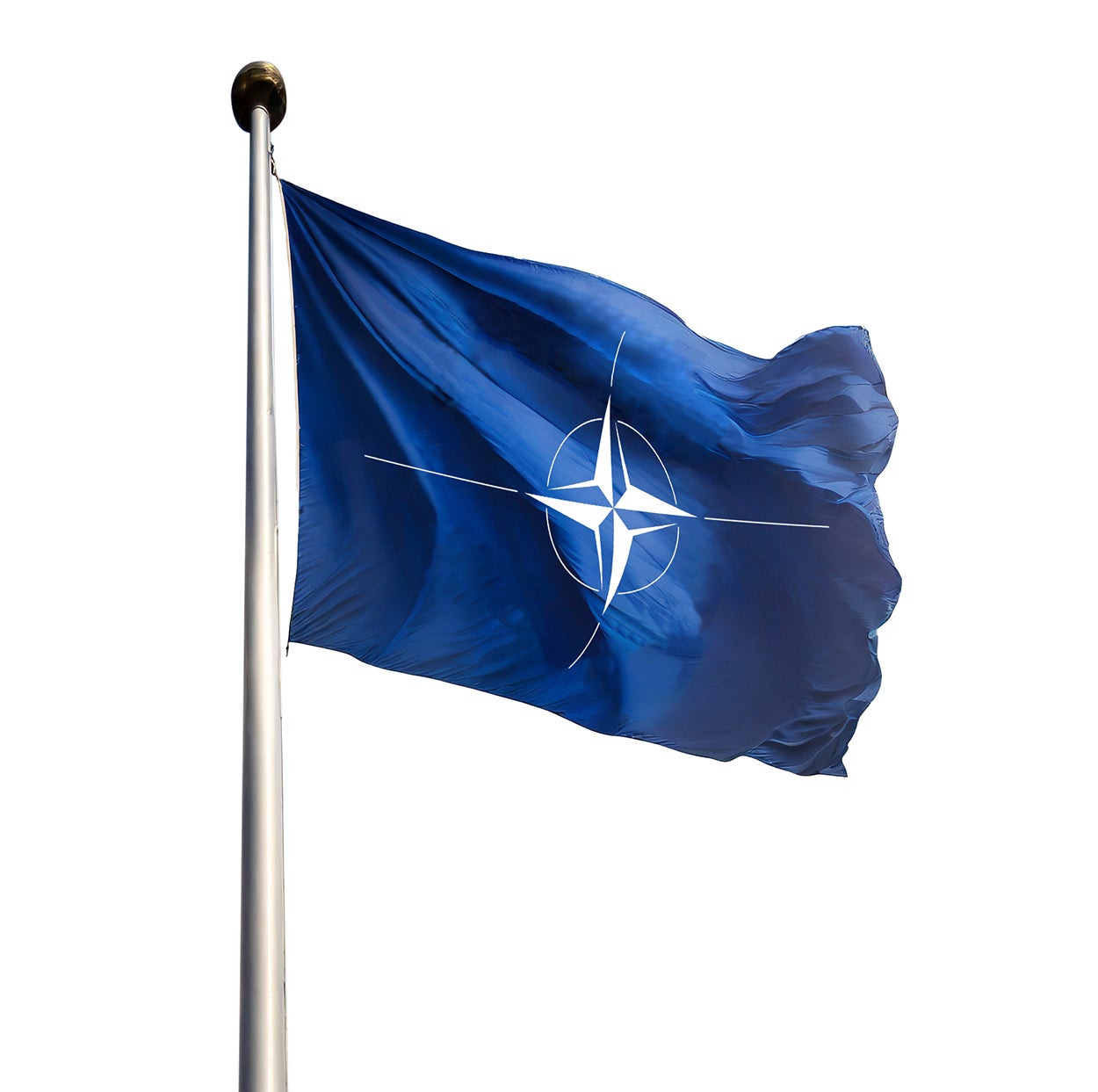 NATO Flagga 200 cm (8 m)