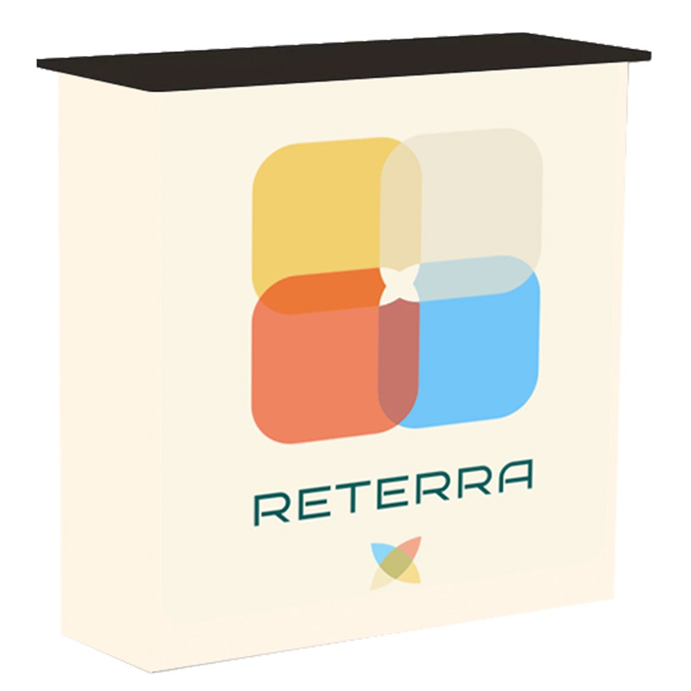 Mässbord Kvadrat - komplett med tryckt våd