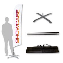 Paket Beachflagga Original 70x340 cm