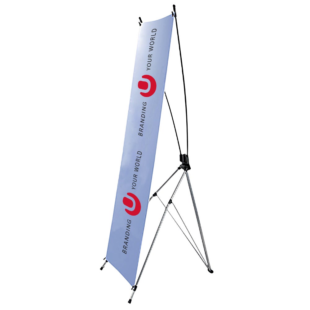 X-Banner med tryck 80x180cm