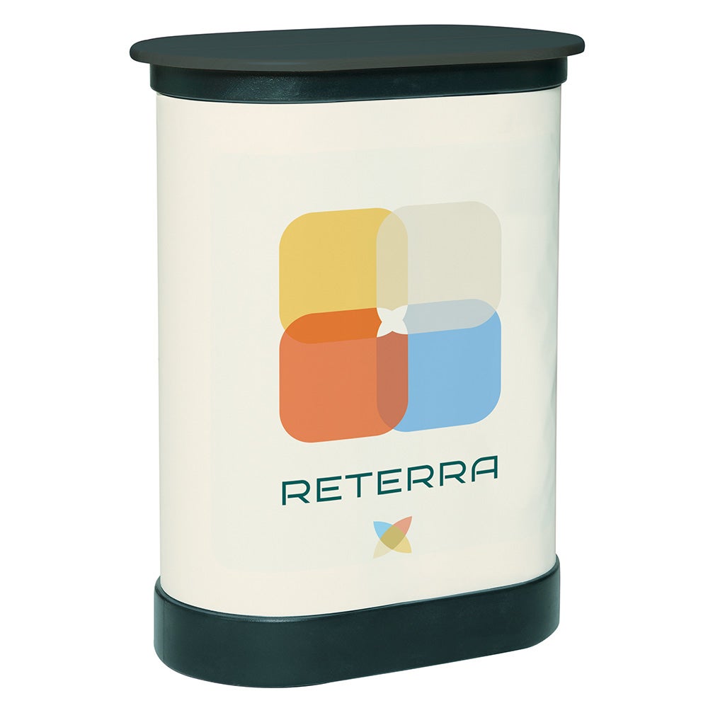 Mässbord Tunna - komplett med tryckt våd