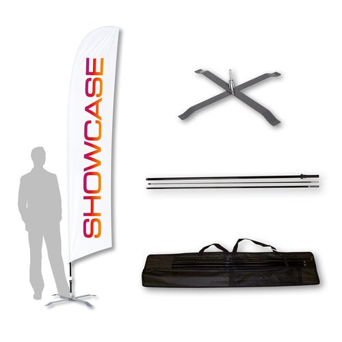 Paket Beachflagga Original 50x230 cm