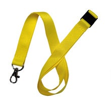 Logoband otryckta, Gul