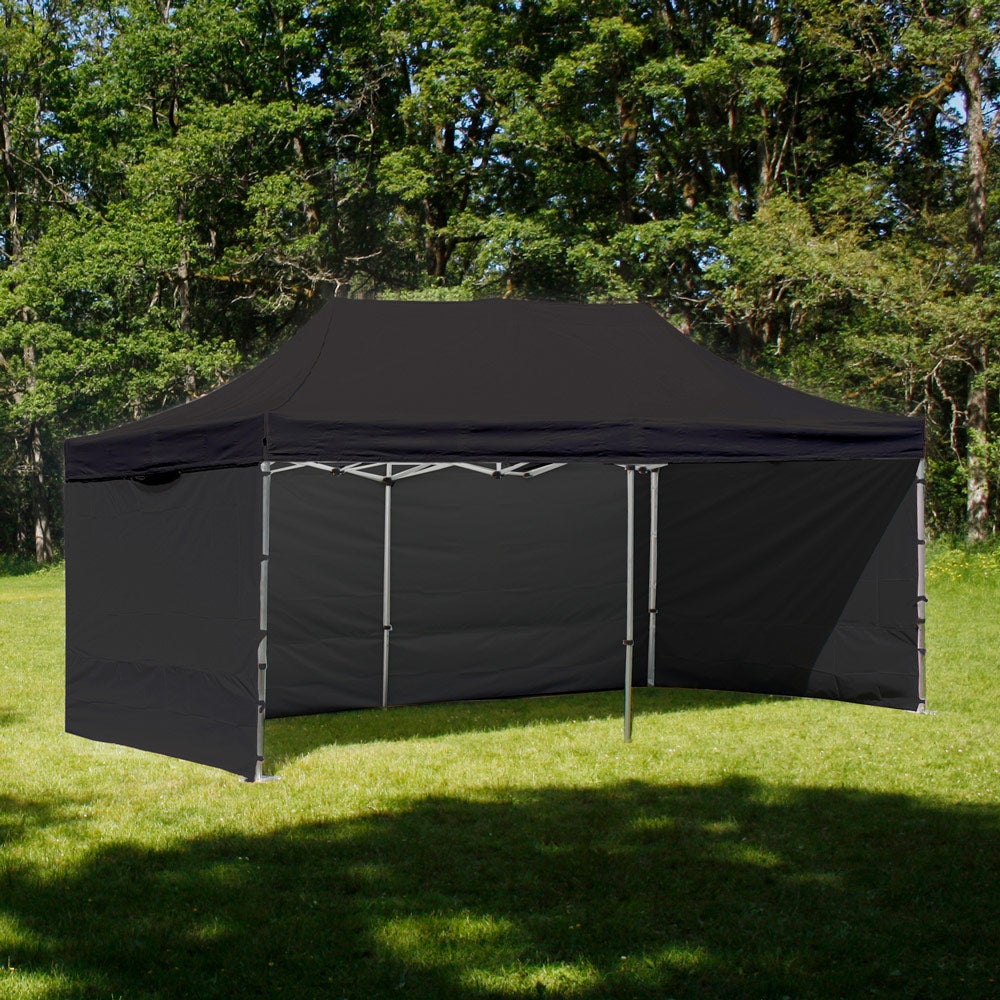 Tälttak - Svart otryckt tak till tält PRO, 6x3 meter