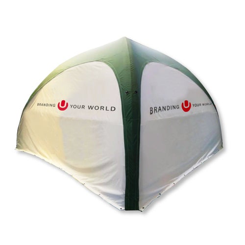 Uppblåsbart Eventtält ink pump,sandsäck,väska, 600x600 cm