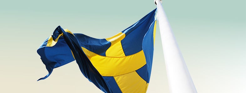 Flaggor & beachflaggor som syns – ute och inne