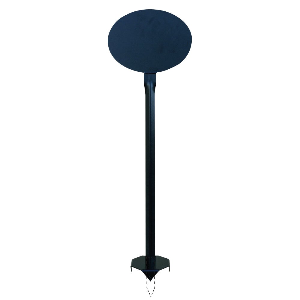Skylt 200x150 mm – Tillfällig, Oval