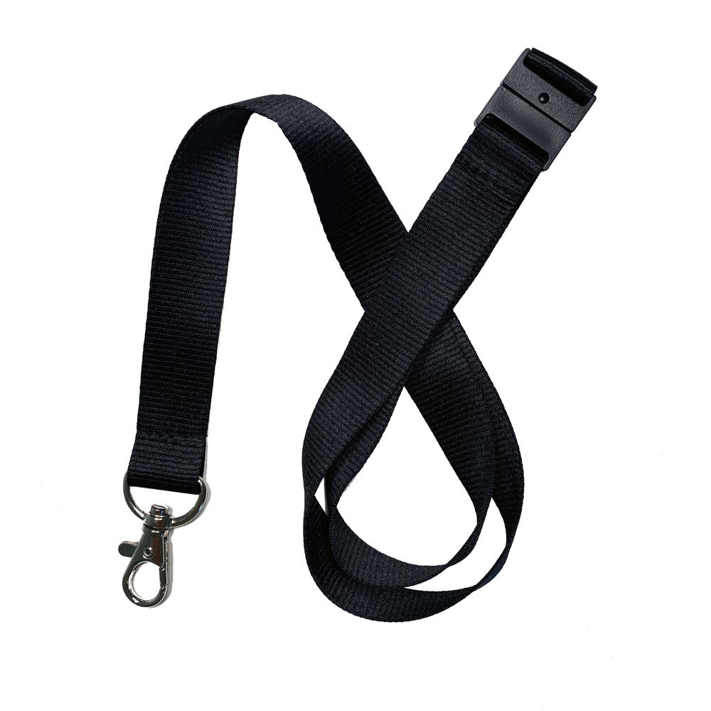 Logoband otryckta, Svart