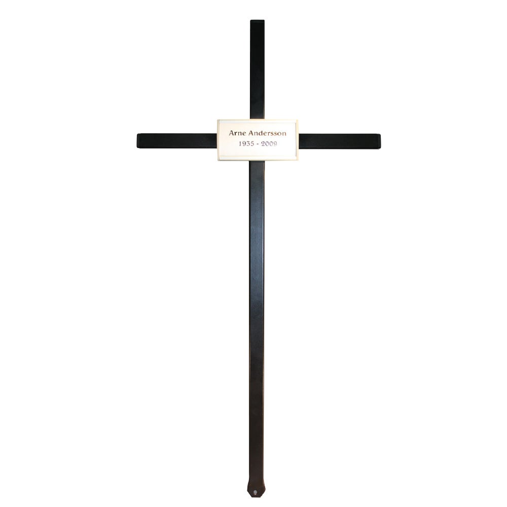Kors – Tillfälligt, Svart