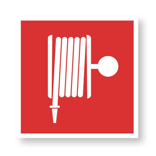 Inomhusbrandpost 200x200 mm – Plast