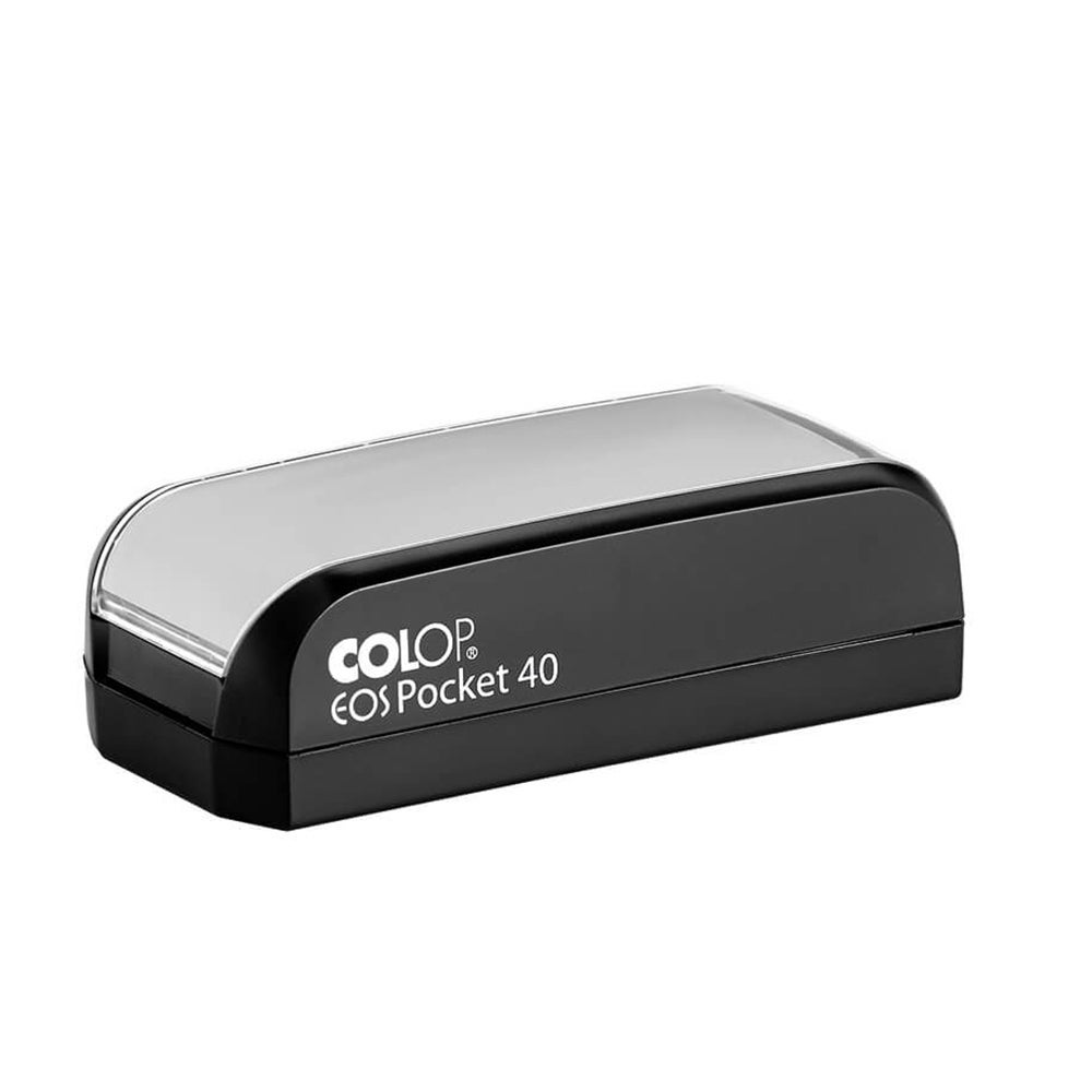 Fickstämpel 59x23 mm – Colop EOS Pocket 40, Blå