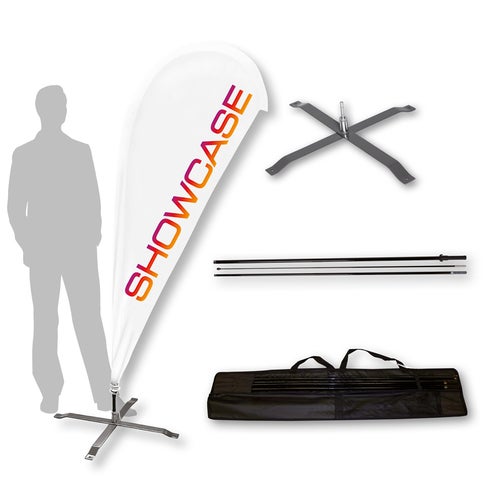 Paket Beachflagga Sign 85x200 cm