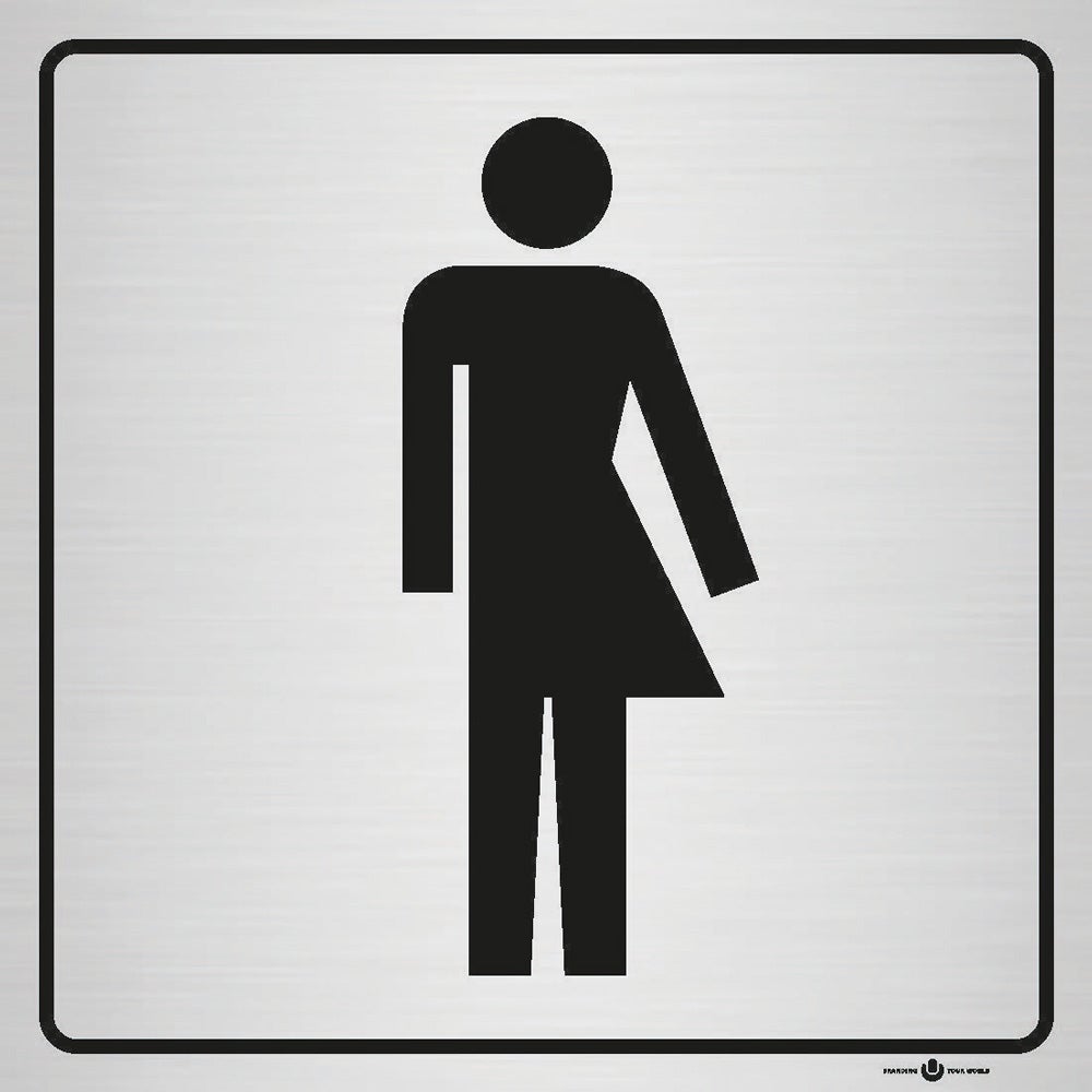 Informationsskylt Unisex 140x140 mm