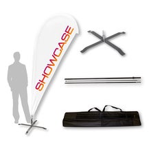 Paket Beachflagga Sign 115x310 cm