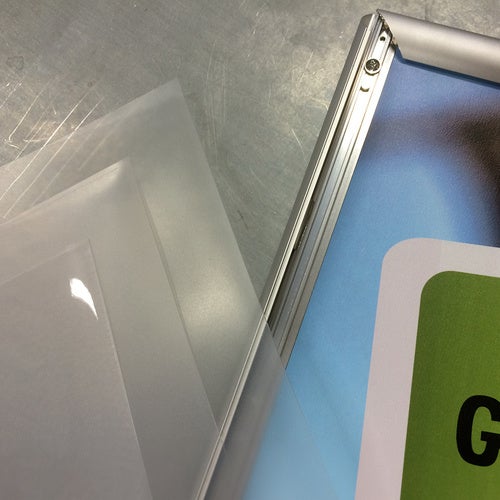 Plastskydd 500x700 mm – För ramar