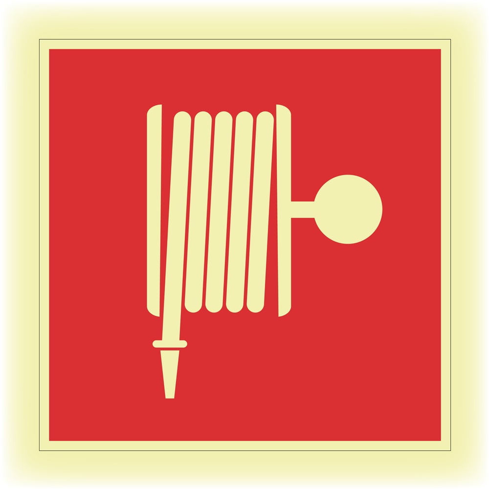 Brandskylt Brandpost 210x210 mm – Eft. Aluminium