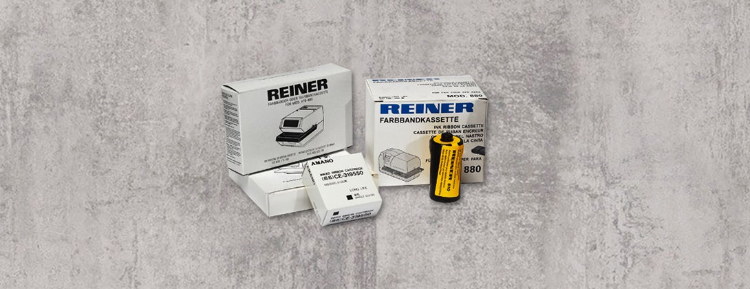 Färgband, färgrullar och tillbehör