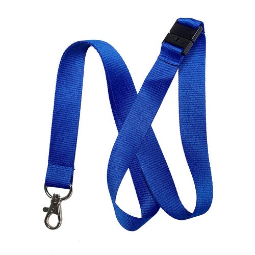 Logoband otryckta, Blå