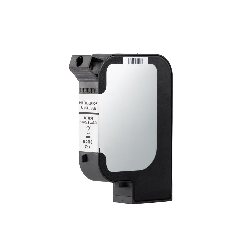 Färgpatron Reiner Jetstamp 1025 Svart Papper/Kartong