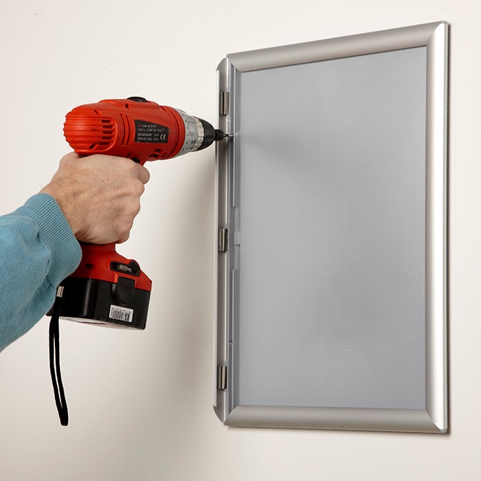 Aluminiumram 297x420 mm – Enkelsidig, 20 mm profil