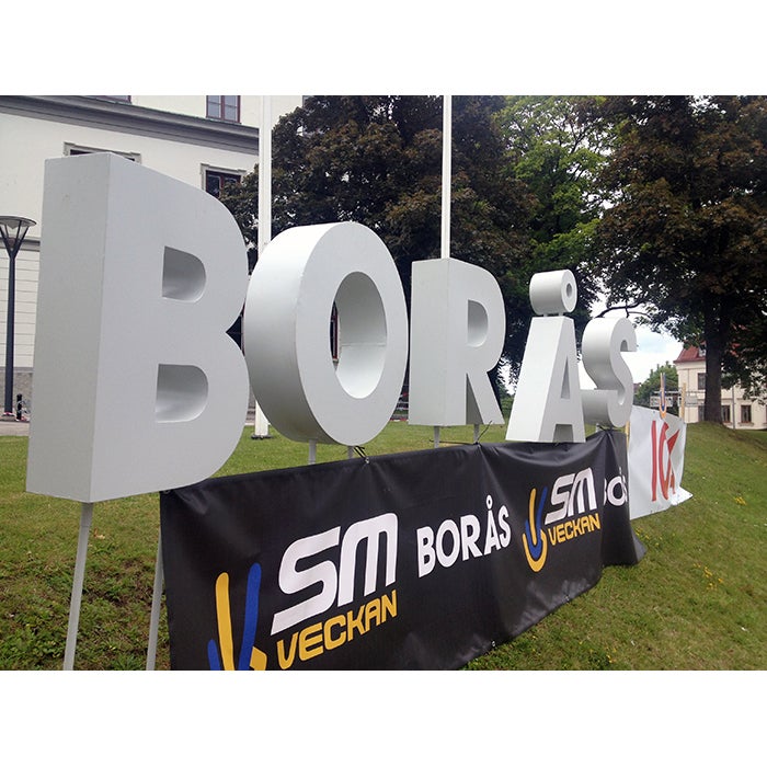 Bokstäver – Aluminium, Exempel