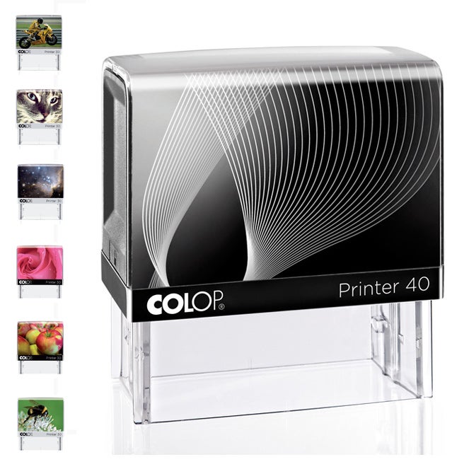 Stämpel 59x23 mm – Colop Printer 40, Svart