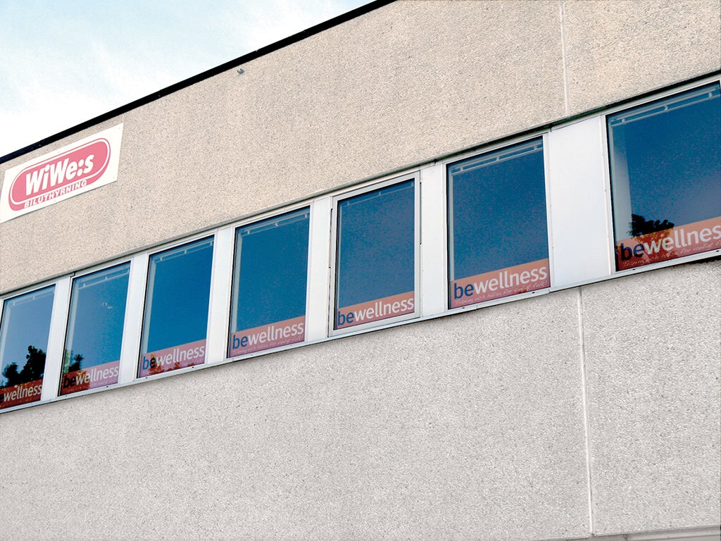 Folietexter i vinyl (inomhus & utomhus) - 4 färgtryckta (pris/löpmeter)