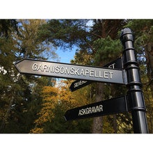 Vägvisare Original 700x130 mm – Diam. 60 mm