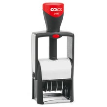 Datumstämpel 41x24 mm – Colop S2160, Svart (Svenskt Arkiv)