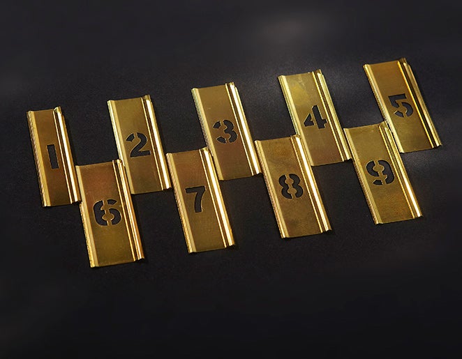 100 mm schablonsats siffror