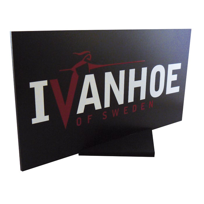 Plastskylt 210x300 mm – Skummad plast 5 mm, Max 630 cm²