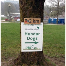 Kanalplastskylt 400x600 mm – ensidigt tryck