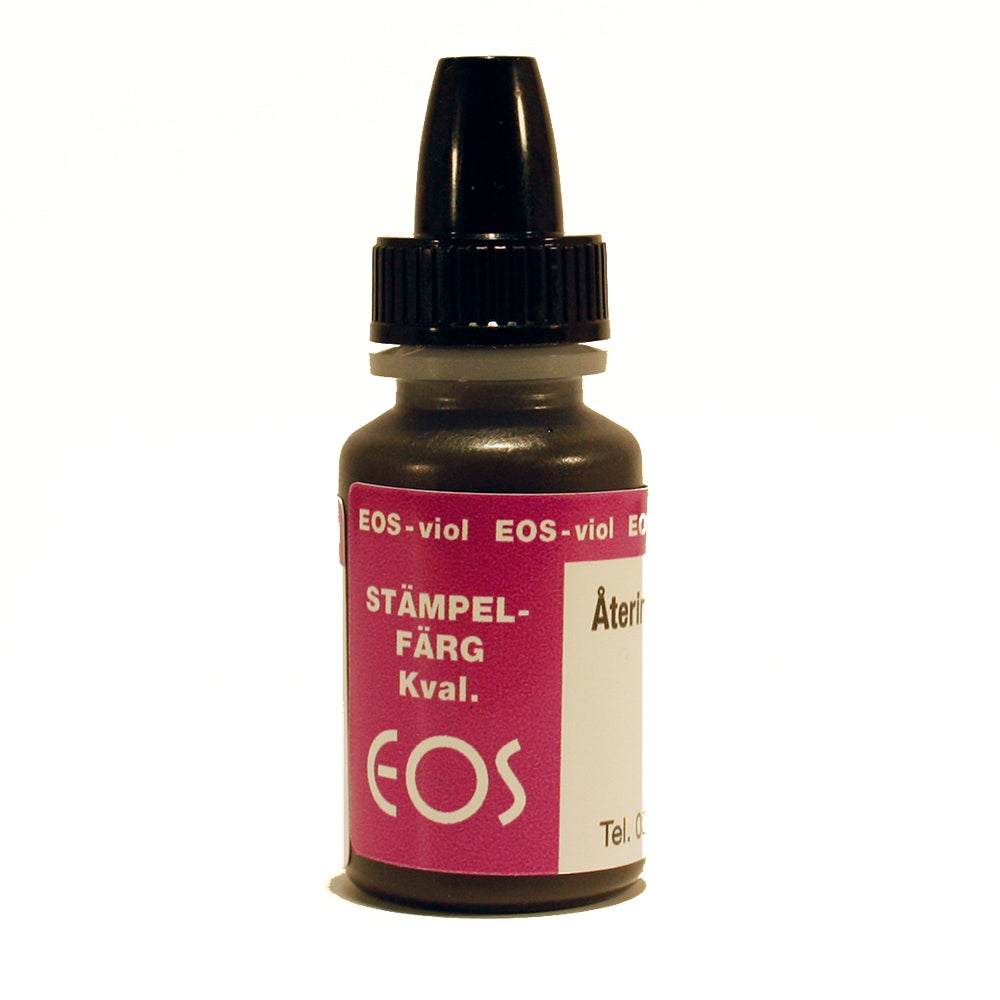 Stämpelfärg Kvalitet EOS 10 ml Viol