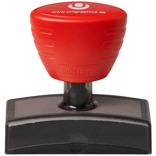 Stämpel 67x33 mm – UniStamp, Blå