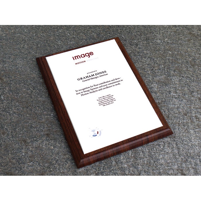 Tryckt Aluminiumskylt natureloxerad A4 1,5 mm