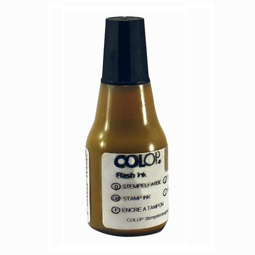 Stämpelfärg Guld Kvalitet EOS 25 ml