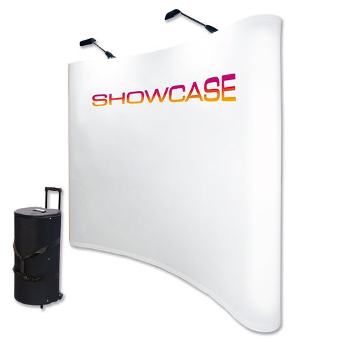 Pop Up vägg Svängd - komplett set