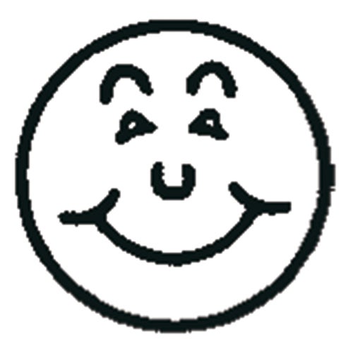 Gummistämpel "Glad gubbe" Standard
