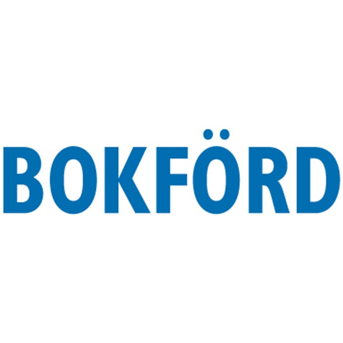 Standardstämpel "Bokförd" 32x8 mm – Colop Printer Green Line 20/L, Blå